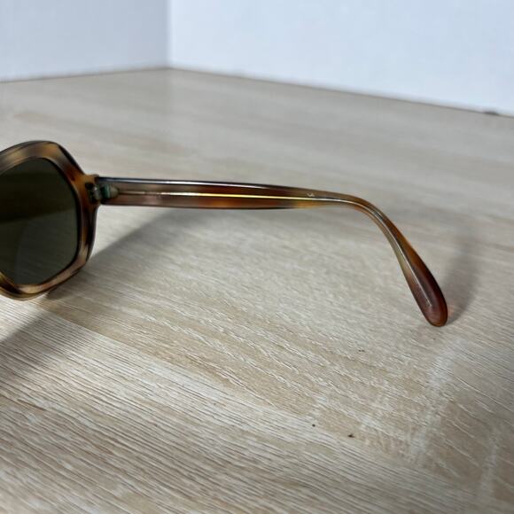 Vintage Bausch & Lomb 5 1/4 B&L D48 Sunglasses FRAMES ONLY Brown 50-18 main image 4